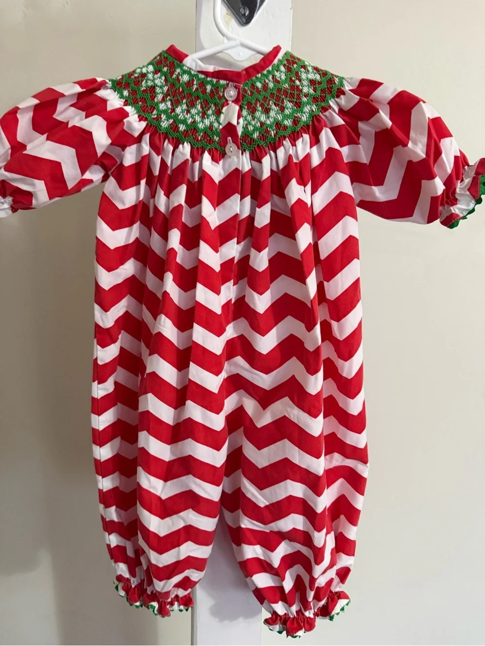 Stelly Belly Smocked Bubble Romper
